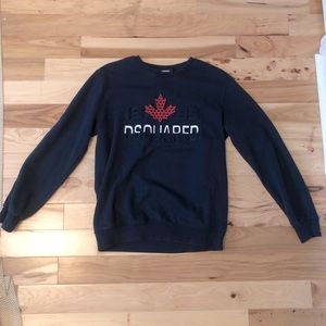 Dsquared2 navy sweatshirt